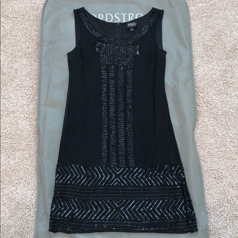 Adrianna Papell beaded dress